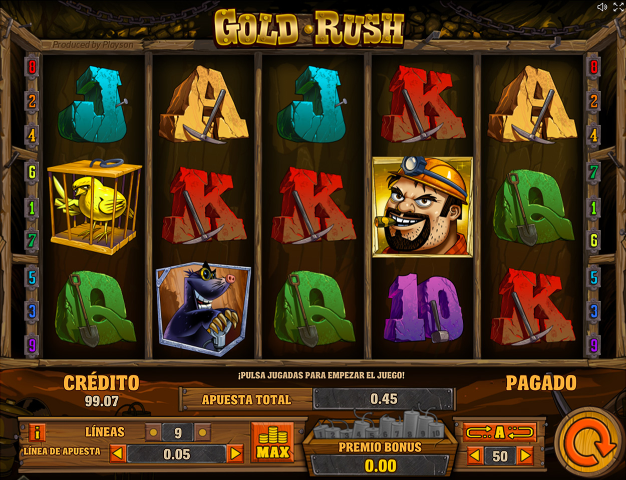 gold rush игровой автомат